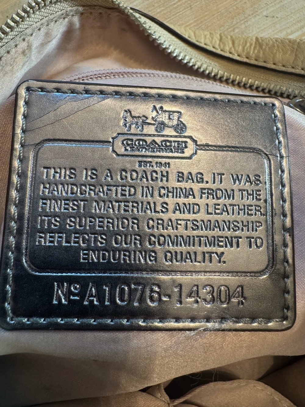 Vintage Coach Madison Hailey hobo bag - Picture 2 of 8